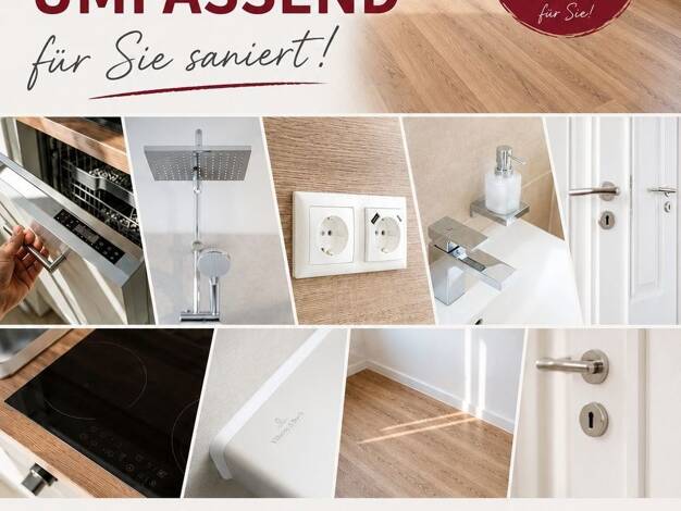 Wohnung zur Miete 699 € 2 Zimmer 50 m² EG Bülowstraße 8 Volkmarsdorf Ost 04315