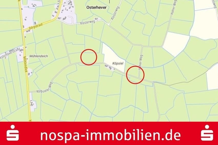 Land-/Forstwirtschaft zum Kauf 204.565 € 48.706 m²<br/>Grundstück Osterhever Osterhever 25836