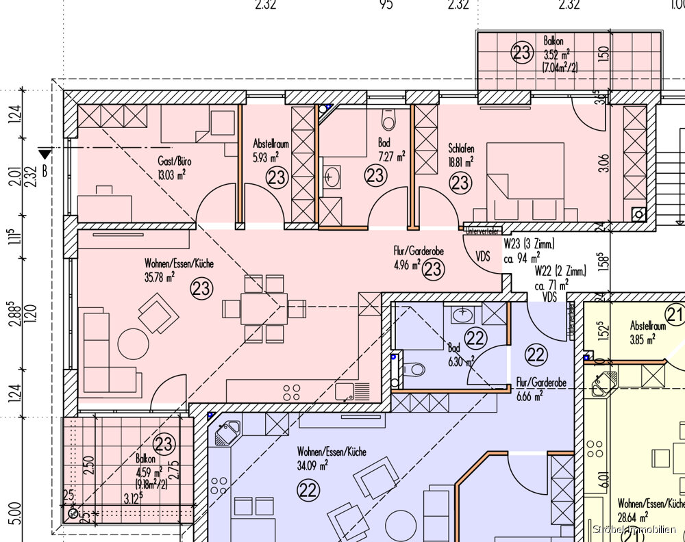 Wohnung zum Kauf 363.900 € 3 Zimmer 93,9 m²<br/>Wohnfläche 2.<br/>Geschoss Oberwörnitz Wörnitz 91637