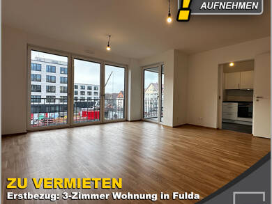 Wohnung zur Miete - Erstbezug 1.210 € 3 Zimmer 82 m² 1. Geschoss frei ab sofort Gerbergasse 11 Innenstadt Fulda 36037