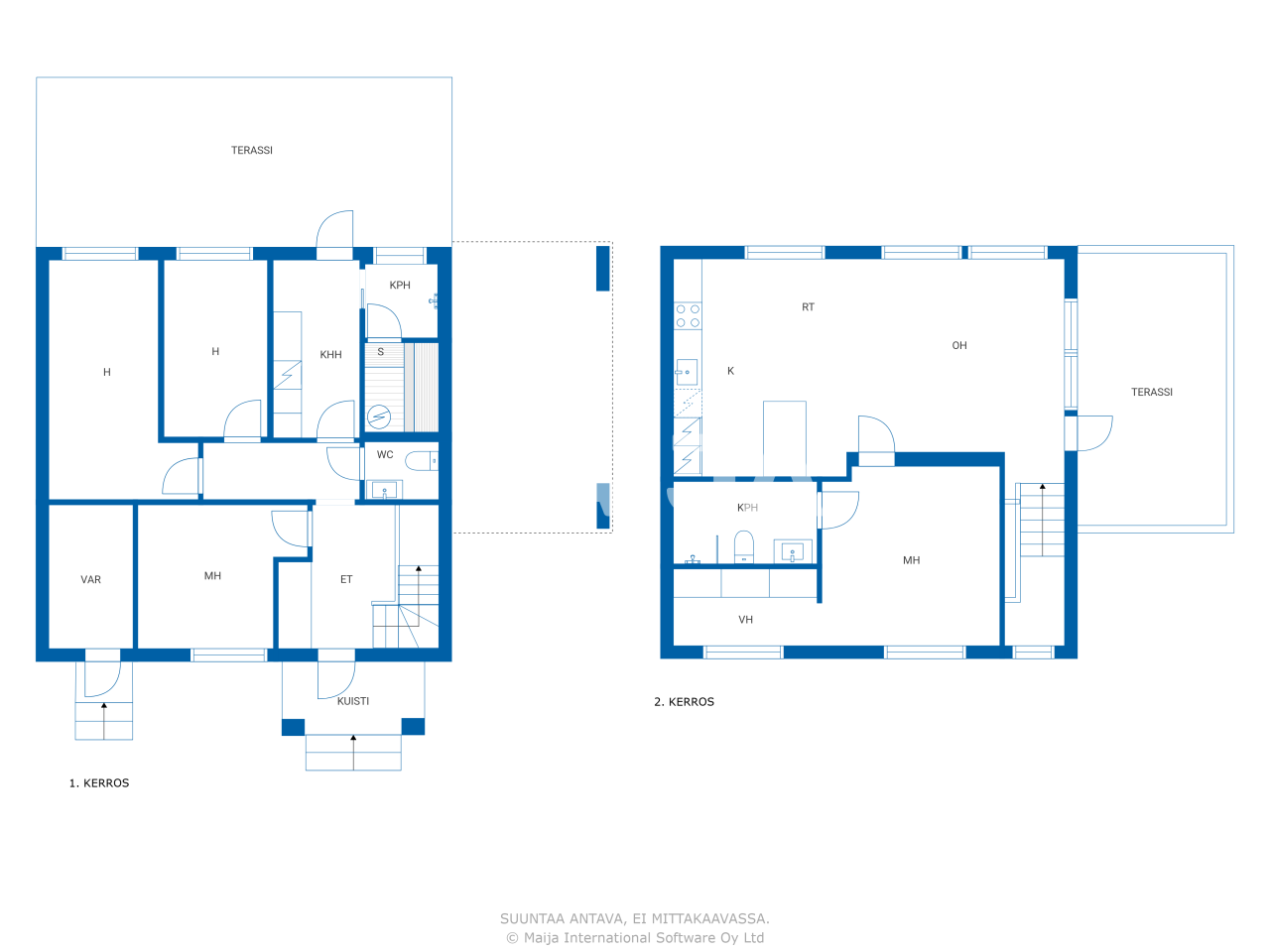 Doppelhaushälfte zum Kauf 687.000 € 5 Zimmer 125 m²<br/>Wohnfläche 2.519 m²<br/>Grundstück Katajatie 8 Espoo 02360