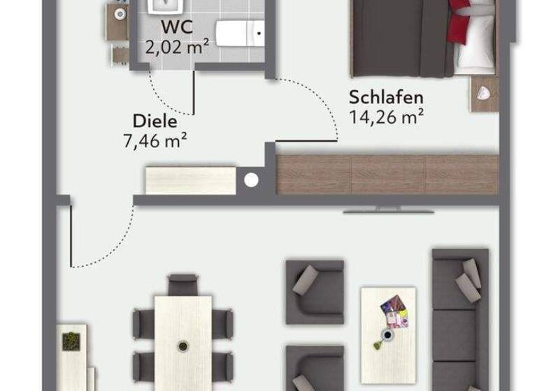 Sonstiges zum Kauf als Kapitalanlage geeignet 460.000 € 2 Zimmer 63,6 m² Hadern München 81375