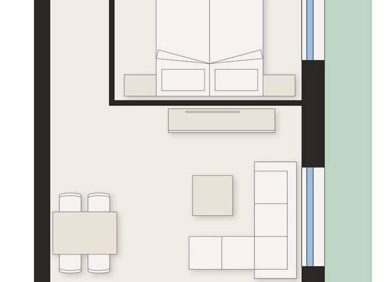 Wohnung zur Miete 746 € 2 Zimmer 51 m² 1. Geschoss frei ab 01.03.2026 Hahnenweide 4 Dornstadt 89160