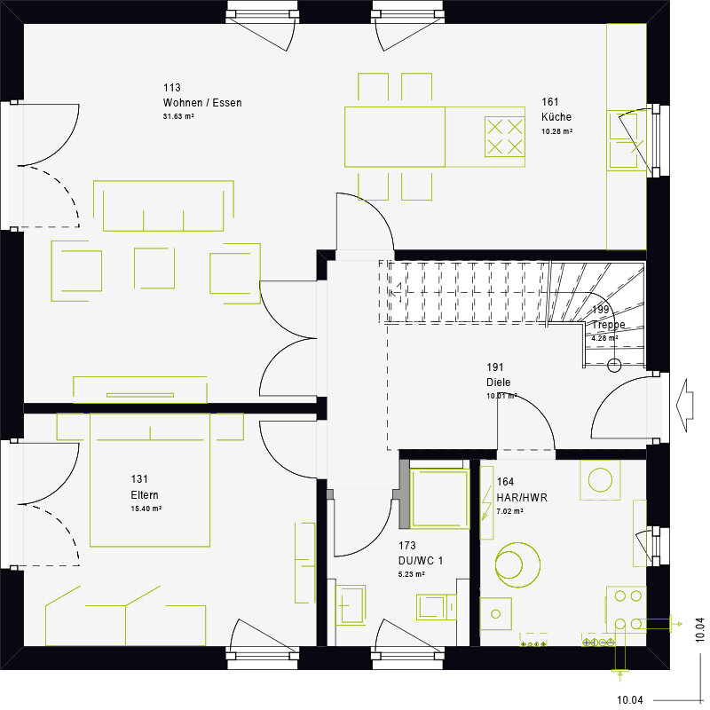 Einfamilienhaus zum Kauf provisionsfrei 301.500 € 5,5 Zimmer 130 m²<br/>Wohnfläche 730 m²<br/>Grundstück Wilburgstetten Wilburgstetten 91634