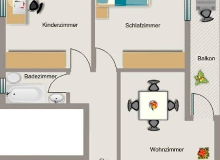 Wohnung zur Miete 521 € 3,5 Zimmer 59,1 m² 1. Geschoss frei ab 01.05.2026 Auf'm Uhlenbroich 3 Frillendorf Essen 45139