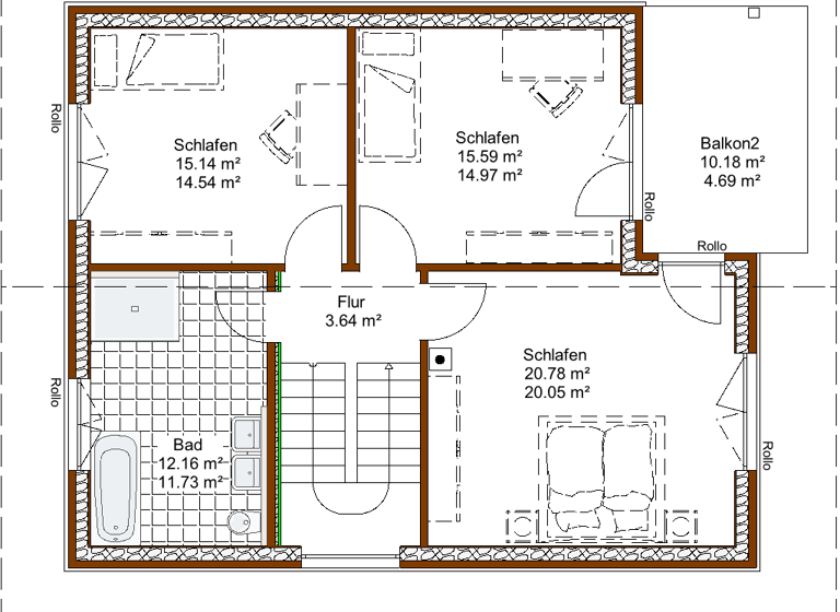 Einfamilienhaus zum Kauf provisionsfrei 765.000 € 5 Zimmer 127 m² 712,5 m² Grundstück Freihalden Jettingen-Scheppach 89343