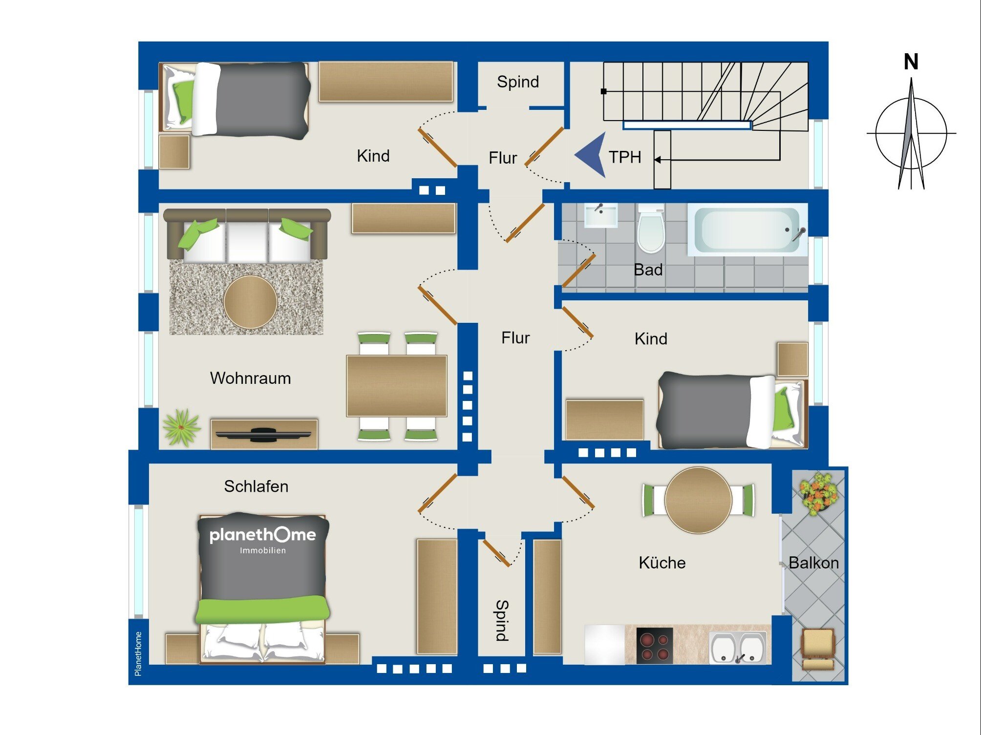 Wohnung zum Kauf 269.000 € 4 Zimmer 96 m²<br/>Wohnfläche 3.<br/>Geschoss Adalbertsteinweg Aachen 52070