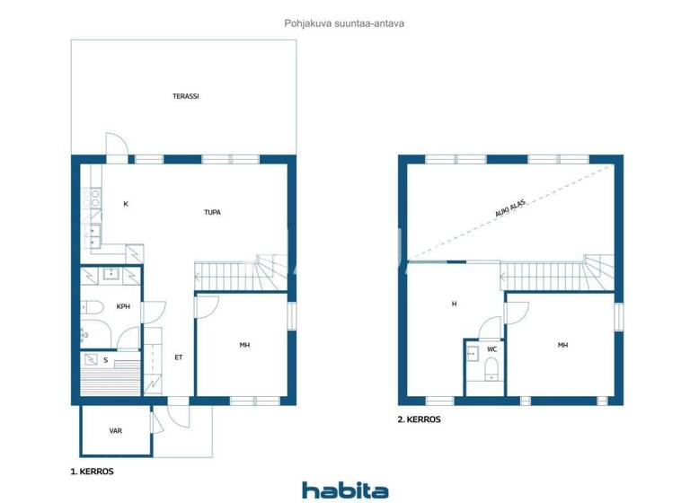 Doppelhaushälfte zum Kauf 215.000 € 3 Zimmer 68 m² 550 m² Grundstück Ajurinkatu 30 Riihimäki 11100