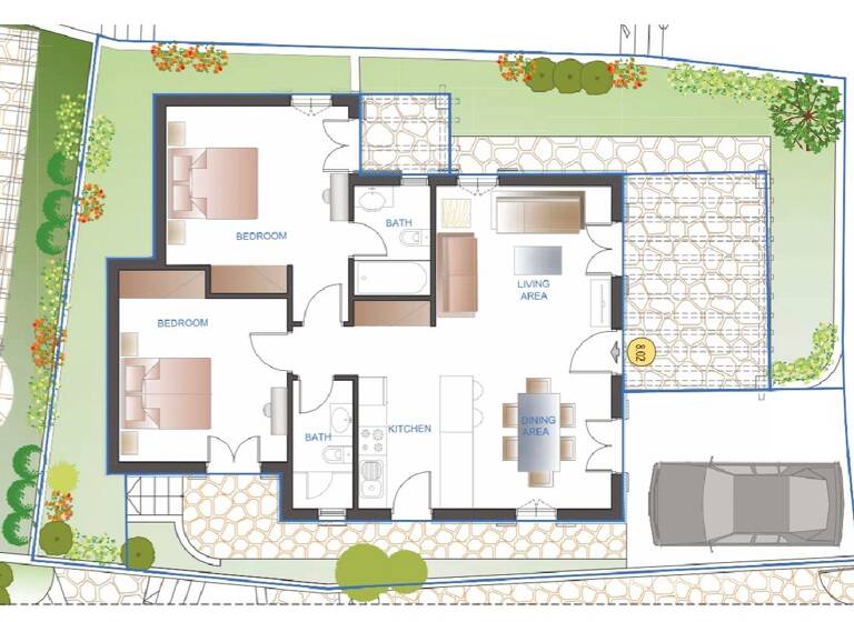 Bungalow zum Kauf 430.000 € 3 Zimmer 84 m² 167 m² Grundstück paros