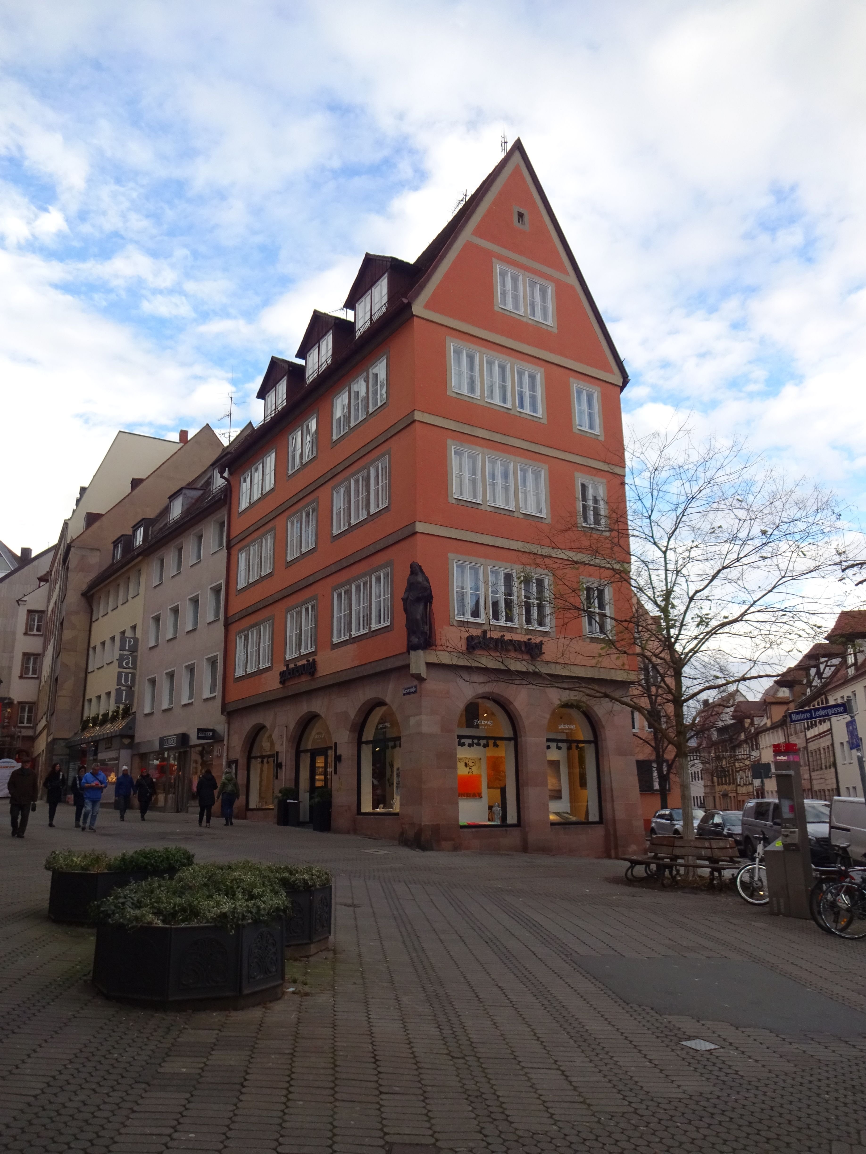 Bürofläche zur Miete provisionsfrei 12 € 3 Zimmer 98 m²<br/>Bürofläche Kaiserstraße 38 Altstadt / St. Lorenz Nürnberg 90402