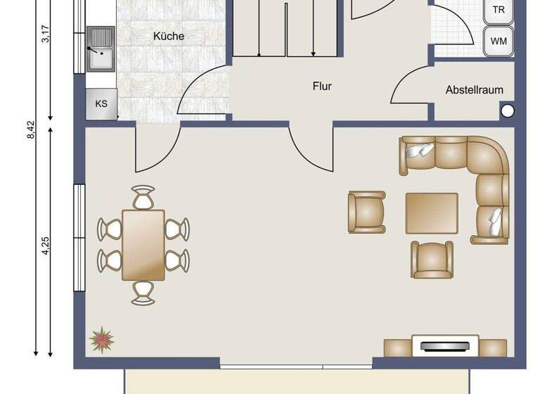 Doppelhaushälfte zum Kauf 249.000 € 5 Zimmer 112 m² 455 m² Grundstück Hohenkirchen Hohenkirchen/Wiarden 26434