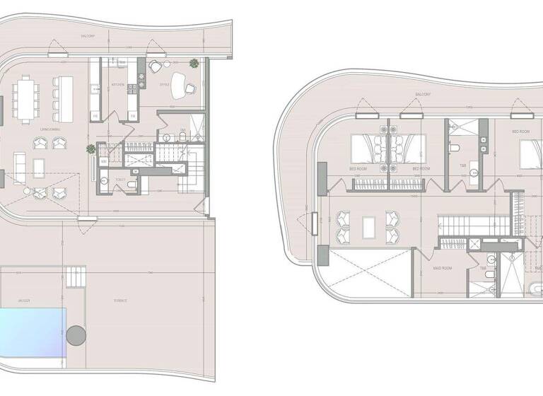 Wohnung zum Kauf provisionsfrei 2.238.585 € 4 Zimmer 466,7 m² Dubai 00000