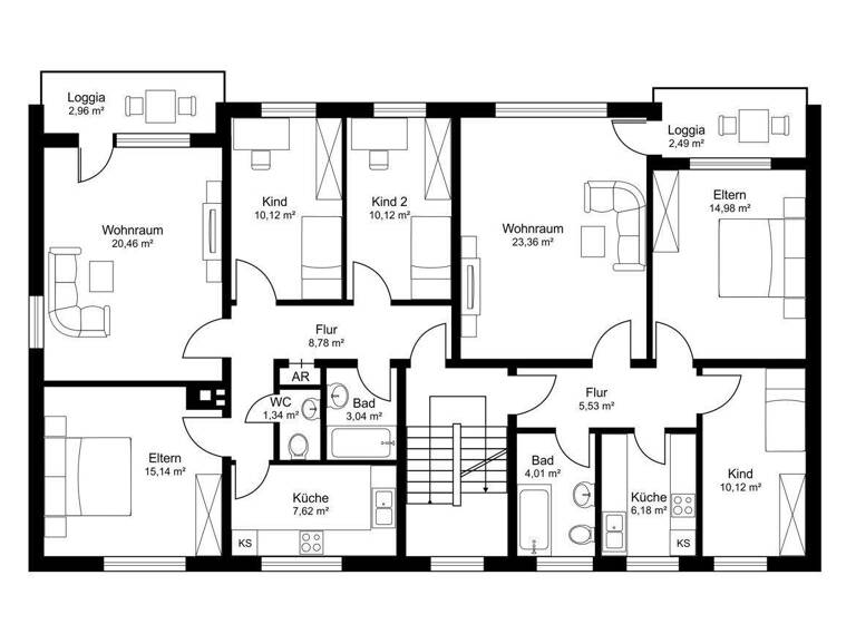 Mehrfamilienhaus zum Kauf als Kapitalanlage geeignet 690.000 € 16 Zimmer 347,8 m² 1.033 m² Grundstück Kreideberg Lüneburg 21339