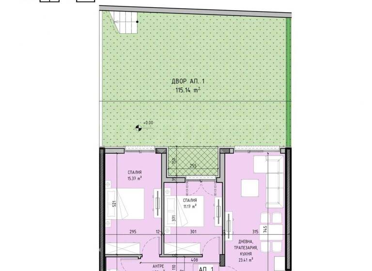 Studio zum Kauf 208.541 € 3 Zimmer 197,6 m² Sofia