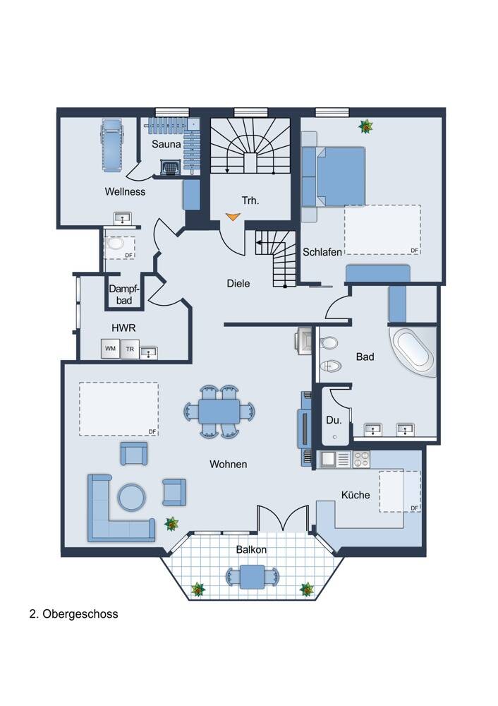 Maisonette zum Kauf 849.500 € 3,5 Zimmer 121,1 m²<br/>Wohnfläche 2.<br/>Geschoss Bogenhausen München-Daglfing 81929