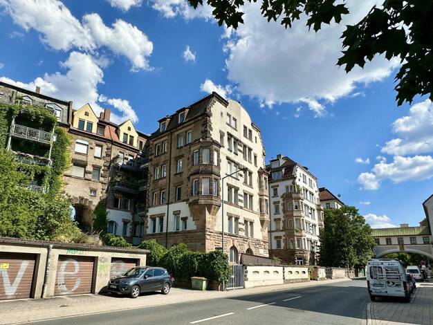 Wohnung zum Kauf provisionsfrei 242.000 € 2 Zimmer 49,8 m² 4. Geschoss Pfisterstraße 42 Innenstadt Fürth 90762