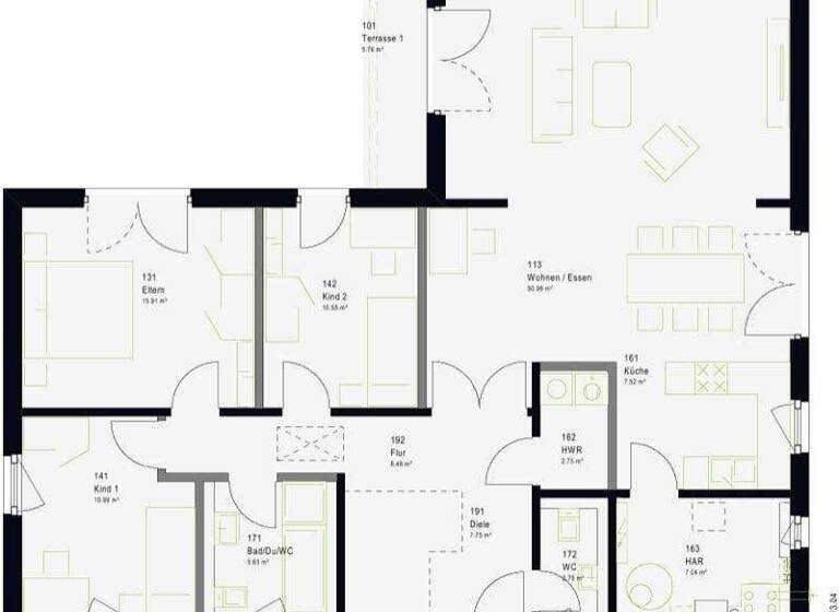 Bungalow zum Kauf provisionsfrei 410.000 € 4 Zimmer 136 m²<br/>Wohnfläche 825 m²<br/>Grundstück Ausbau Alt Meteln 19069
