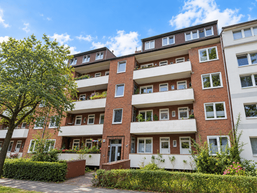Wohnung zum Kauf 375.000 € 2,5 Zimmer 70,7 m² 4. Geschoss Barmbek-Nord Hamburg 22305