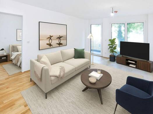 Wohnung zur Miete - Erstbezug 1.039 € 2 Zimmer 51,5 m² 2. Geschoss frei ab sofort St. Veit-Gasse 25 Wien 1130