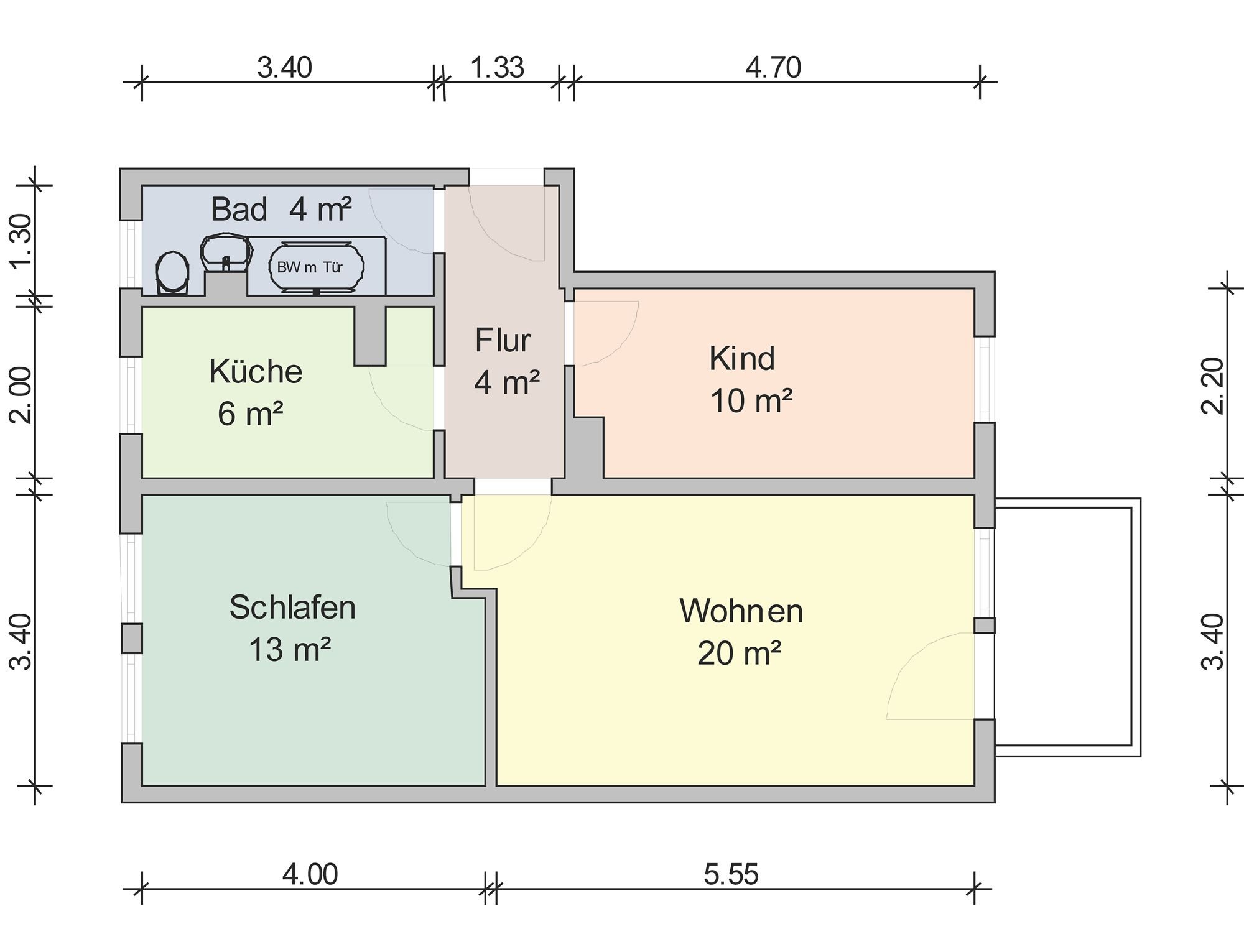 Wohnung zur Miete 413 € 3 Zimmer 59 m²<br/>Wohnfläche EG<br/>Geschoss 14.03.2025<br/>Verfügbarkeit Eckersbacher Höhe 38 Eckersbach 271 Zwickau 08066