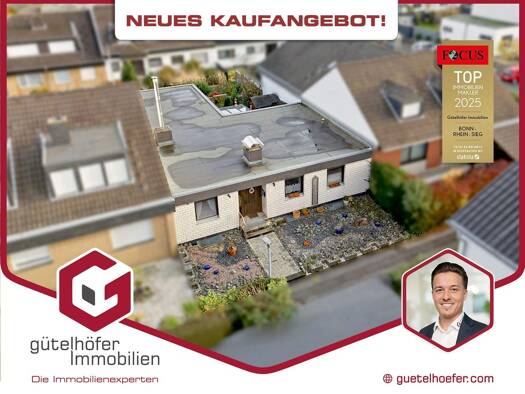 Bungalow zum Kauf 389.000 € 5 Zimmer 121 m² 369 m² Grundstück Sechtem Bornheim / Sechtem 53332