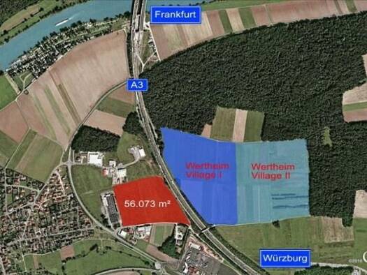 Grundstück zum Kauf 1.030.000 € 56.073 m² Grundstück Dertinger Weg Bettingen Wertheim 97877