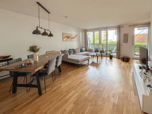 Wohnung zur Miete 1.335 € 1,5 Zimmer 74,2 m² EG Mailänder Platz 7 Mitte Stuttgart 70173