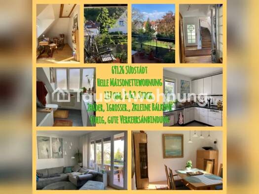 Maisonette zur Miete Tauschwohnung 1.700 € 4 Zimmer 117 m² Boxberg Heidelberg 69126