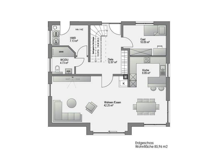 Einfamilienhaus zum Kauf provisionsfrei 398.900 € 163 m² Heepen Bielefeld 33719