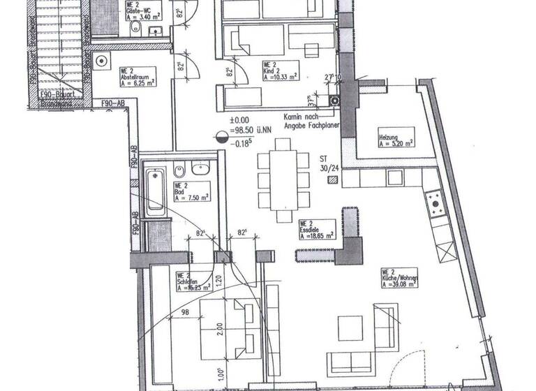Wohnung zur Miete - Erstbezug 1.736 € 3 Zimmer 124 m² Am Hofstück 7 Menglinghausen Dortmund 44227