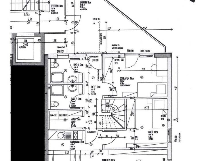 Wohnung zum Kauf 210.000 € 2 Zimmer 83,5 m² 2. Geschoss Sigmaringen 72488