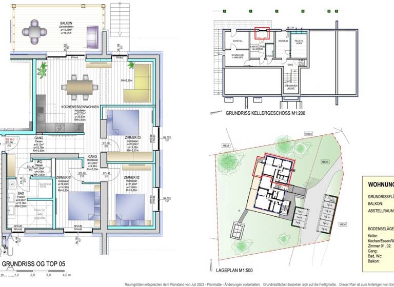 Wohnung zum Kauf 548.000 € 3 Zimmer 81,1 m² St. Gertraud 9413