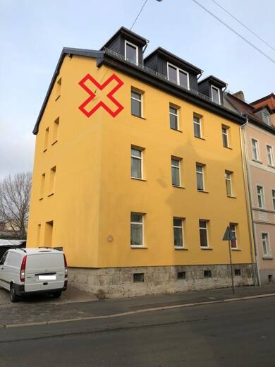 Wohnung zur Miete 790 € 4 Zimmer 87,1 m² 2. Geschoss frei ab 01.07.2025 Röhrstrasse 6 Nordvorstadt Weimar 99423