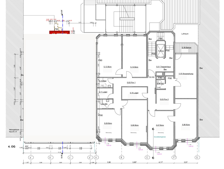 Bürofläche zur Miete 12,50 € 98 m²<br/>Bürofläche ab 98 m²<br/>Teilbarkeit Gleisdreieck Bochum 44787