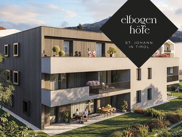 Wohnung zum Kauf - Erstbezug provisionsfrei 527.100 € 3 Zimmer 60,6 m² 1. Geschoss Loferer Straße St. Johann in Tirol 6380