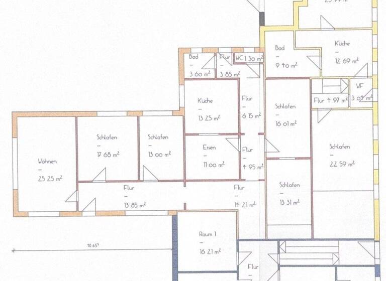 Mehrfamilienhaus zum Kauf 581.500 € 13 Zimmer 436,6 m² 1.260 m² Grundstück Großenkneten 26197