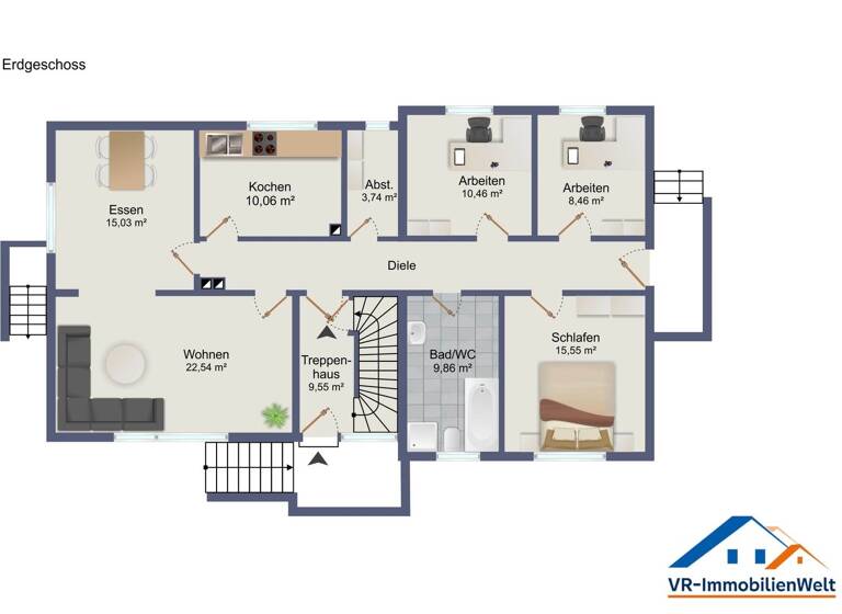 Einfamilienhaus zum Kauf 210.000 € 10 Zimmer 193 m² 538 m² Grundstück Trubenhausen Großalmerode 37247