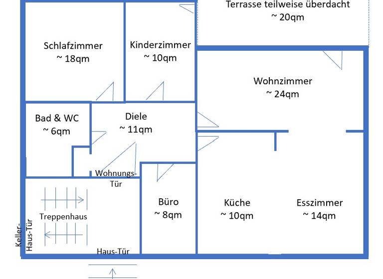 Terrassenwohnung zur Miete 1.420 € 4 Zimmer 106 m² Geschoss EG/3 frei ab sofort Hailer Gelnhausen 63571