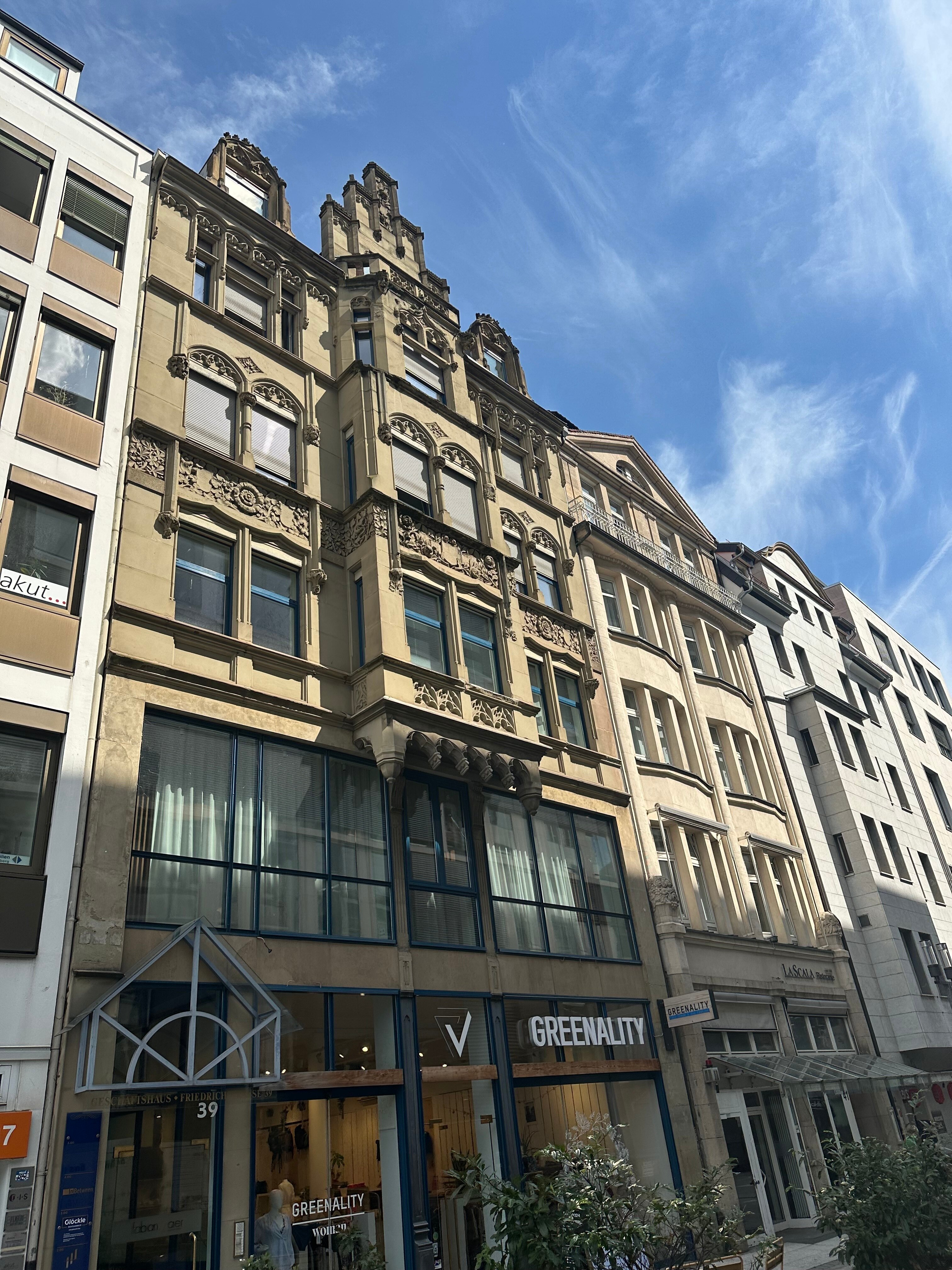 Bürofläche zur Miete 1.587,20 € 3 Zimmer 79,4 m²<br/>Bürofläche Friedrichstraße __ Hauptbahnhof Stuttgart 70173