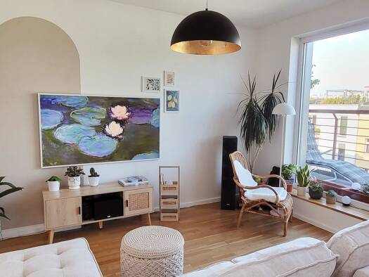 Penthouse zur Miete 2.200 € 2 Zimmer 84 m² Geschoss 6/7 frei ab 01.01.2027 Friedrichshain Berlin 10247