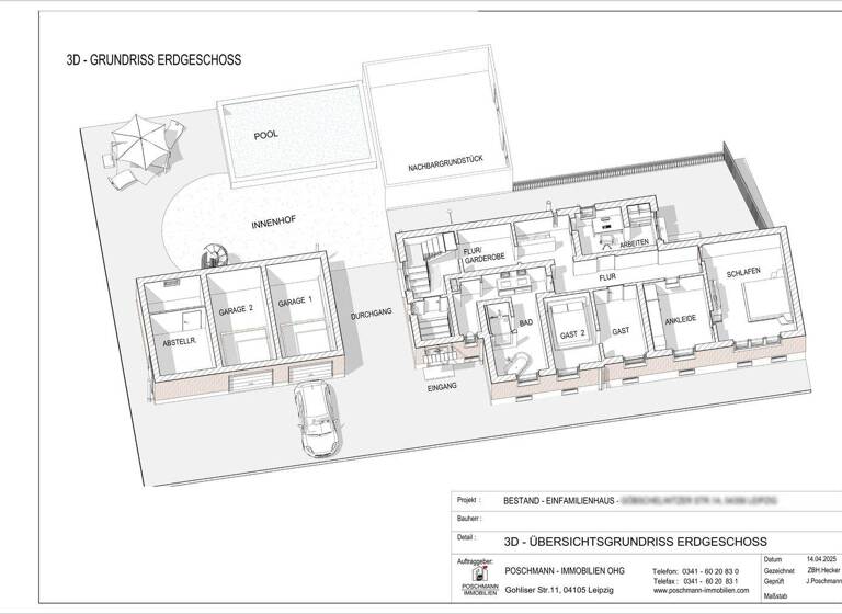 Einfamilienhaus zum Kauf 695.000 € 6 Zimmer 270 m² 530 m² Grundstück Seehausen Leipzig 04356