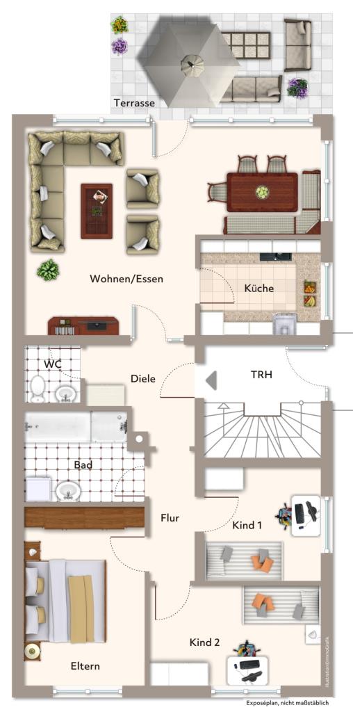 Doppelhaushälfte zum Kauf 595.000 € 7 Zimmer 166 m²<br/>Wohnfläche 492 m²<br/>Grundstück Triumphstadt Aalen 73431