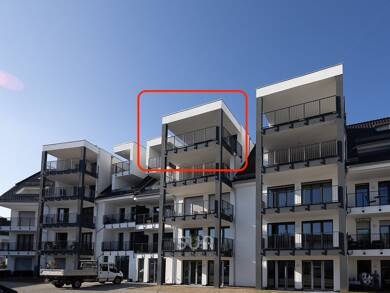 Wohnung zum Kauf - Erstbezug 569.000 € 3 Zimmer 102 m² 4. Geschoss Obertshausen 63179
