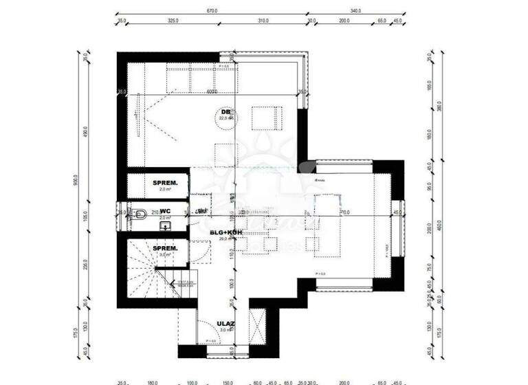 Einfamilienhaus zum Kauf 467.000 € 3 Zimmer 501 m² Grundstück Sveti Lovrec 52448