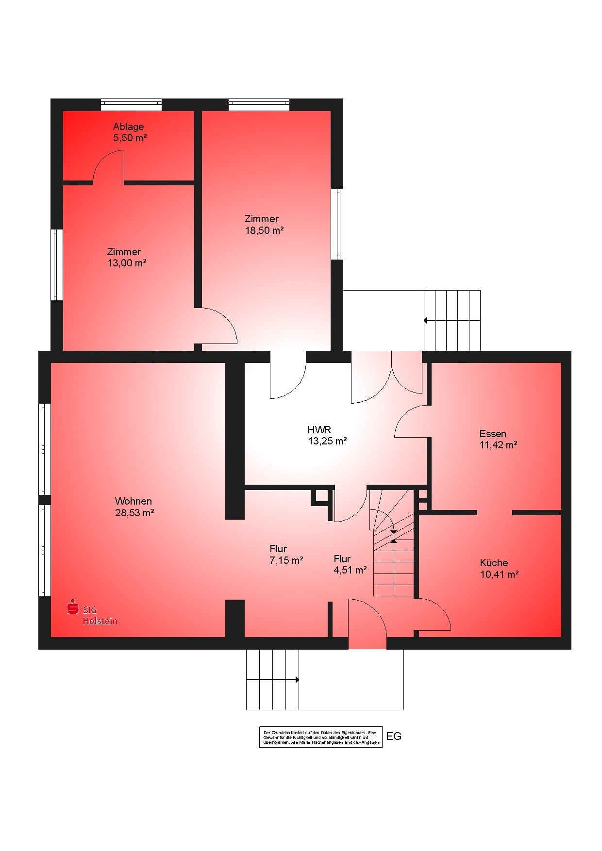 Doppelhaushälfte zum Kauf 429.000 € 7 Zimmer 160 m²<br/>Wohnfläche 2.527 m²<br/>Grundstück Eutin 23701