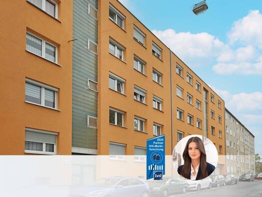 Wohnung zum Kauf 72.600 € 1 Zimmer 33 m² 4. Geschoss Muggenhof Nürnberg 90429