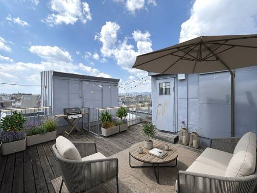 Terrassenwohnung zur Miete 4.032 € 4 Zimmer Landstraße 1030
