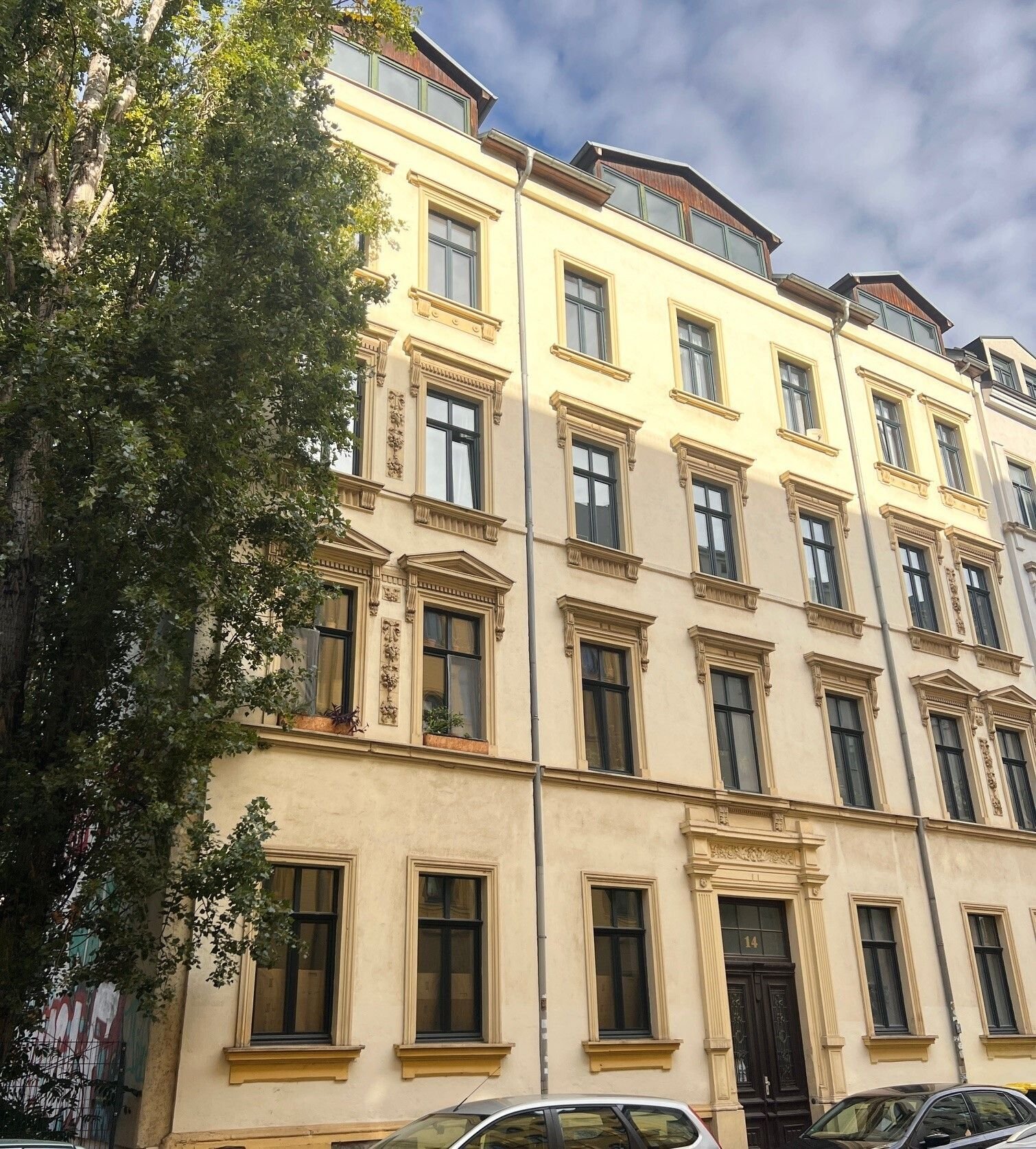 Wohnung zur Miete 1.105 € 3 Zimmer 74 m²<br/>Wohnfläche 3.<br/>Geschoss Mendelssohnstraße 14 Zentrum - West Leipzig 04109