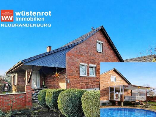 Einfamilienhaus zum Kauf 235.000 € 5 Zimmer 126 m² 1.246 m² Grundstück Lehsten Möllenhagen 17219