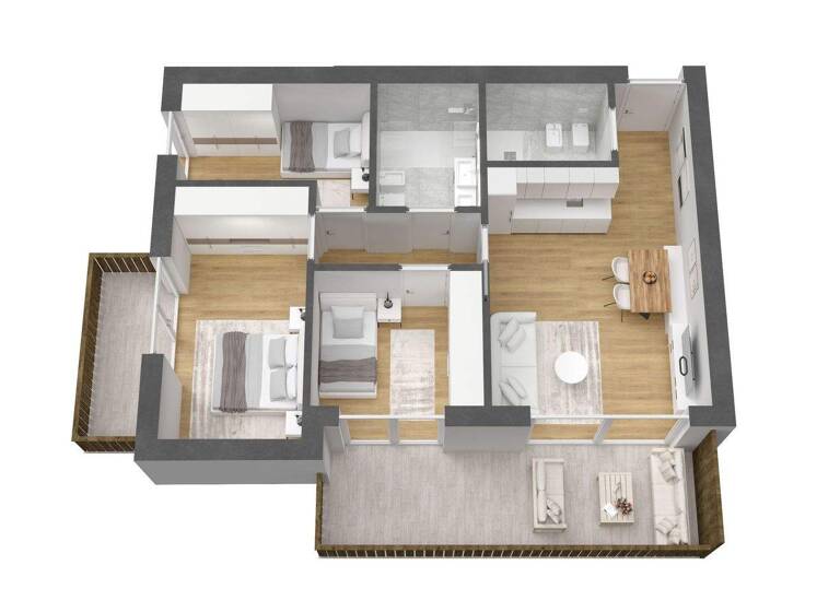 Wohnung zum Kauf 4 Zimmer 70 m² 1. Geschoss Olang 39030